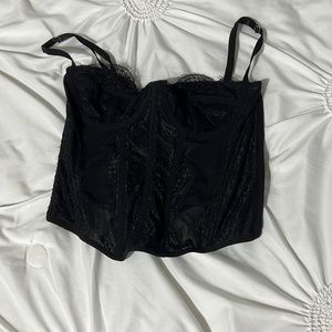 black corset